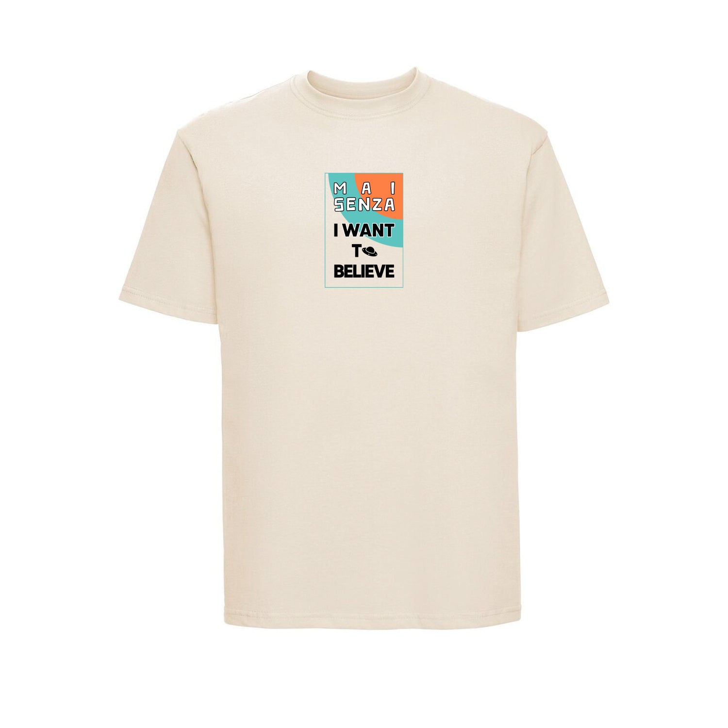 T-shirt Off White I WANT TO BELIEVE - Hearth Island