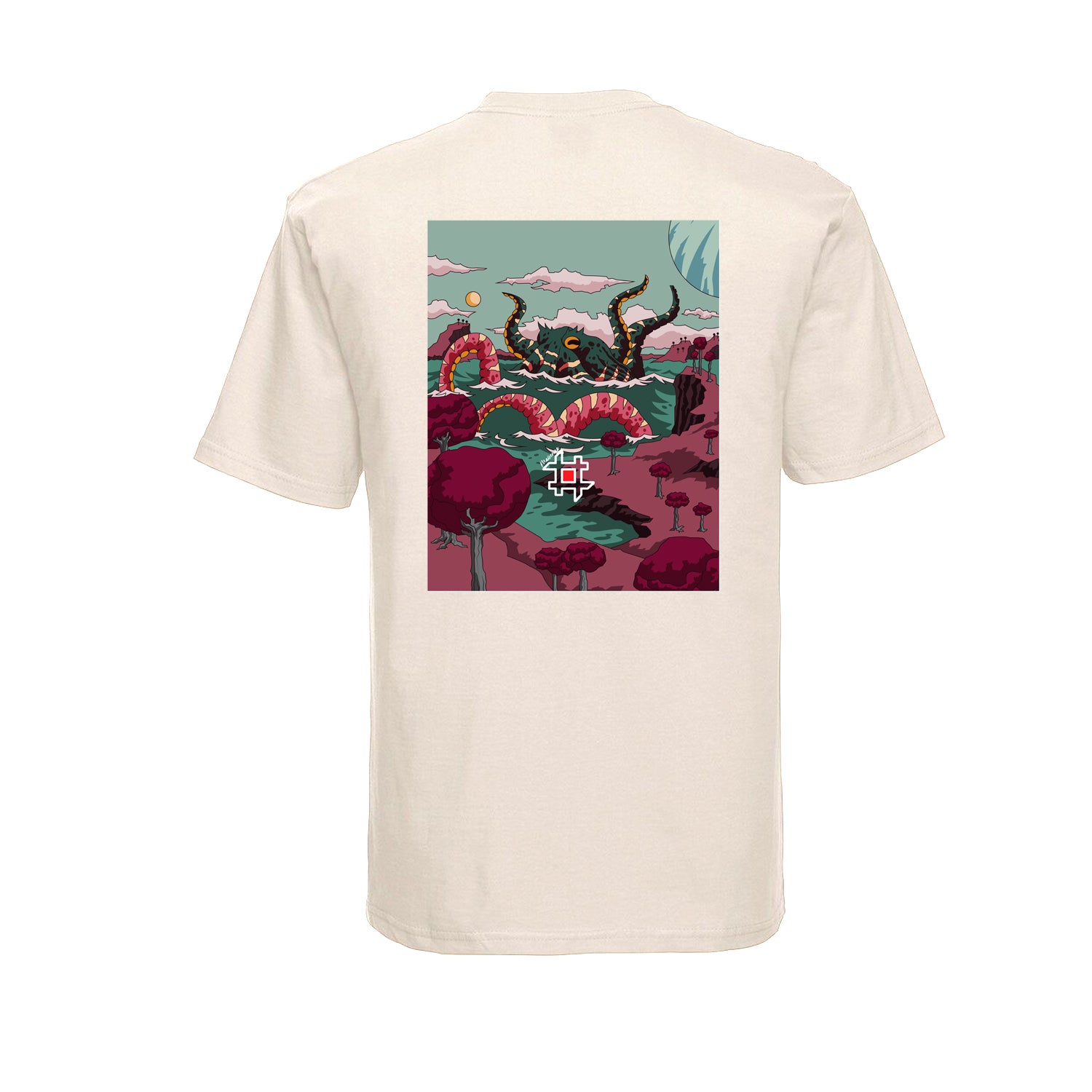 T-shirt Off White I WANT TO BELIEVE - Kraken