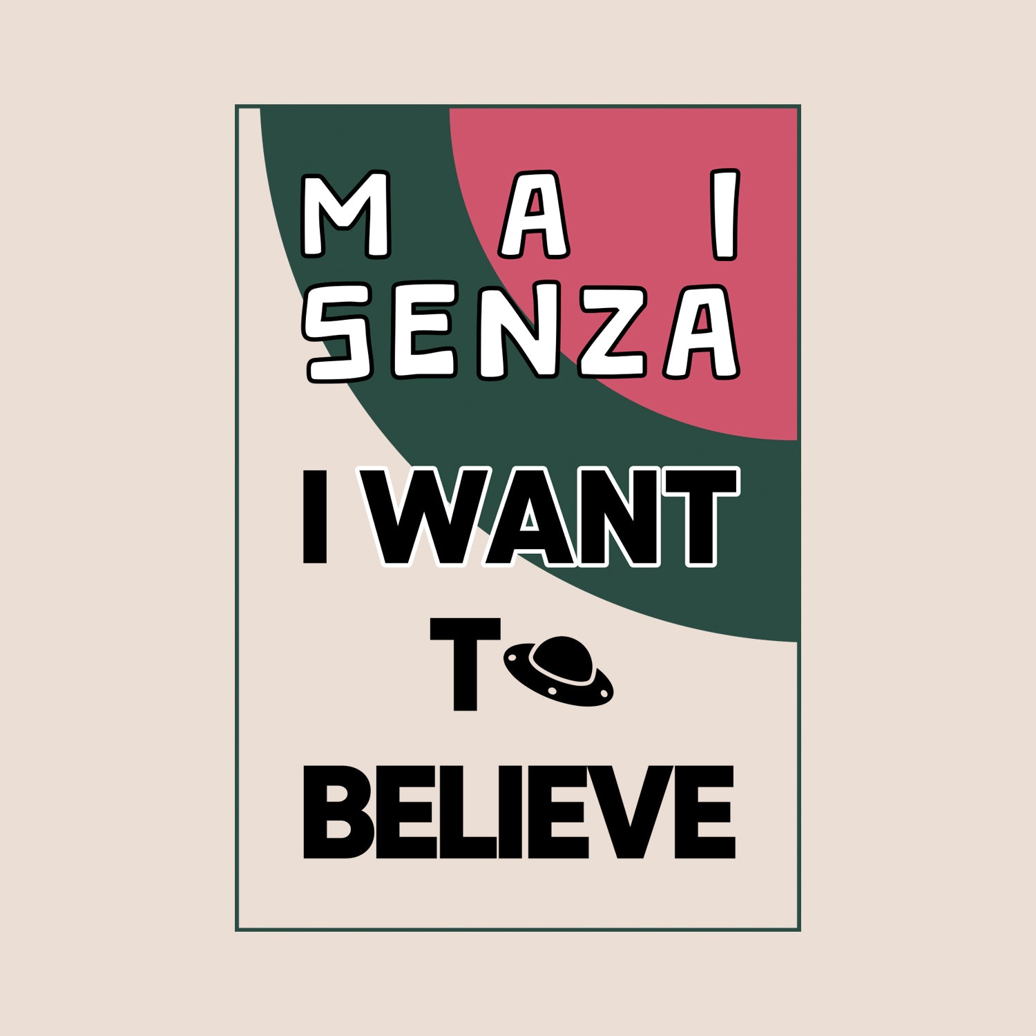 T-shirt Off White I WANT TO BELIEVE - Kraken