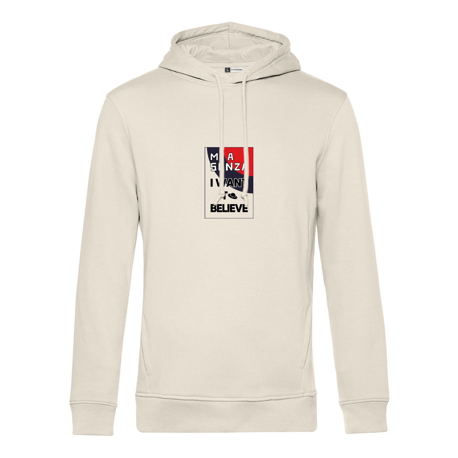 Felpa con cappuccio Off White I WANT TO BELIEVE - Mummy