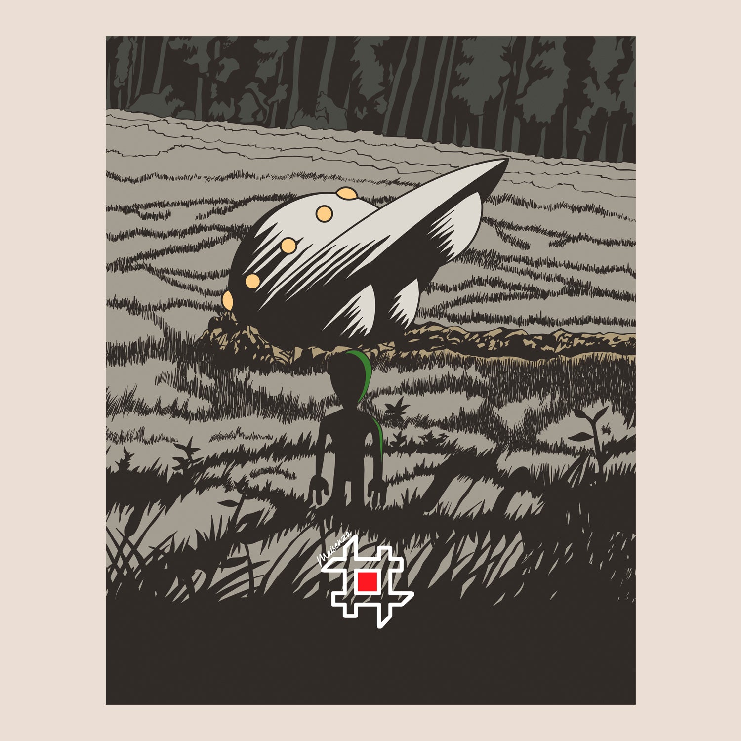 T-shirt Off White I WANT TO BELIEVE - Visitor