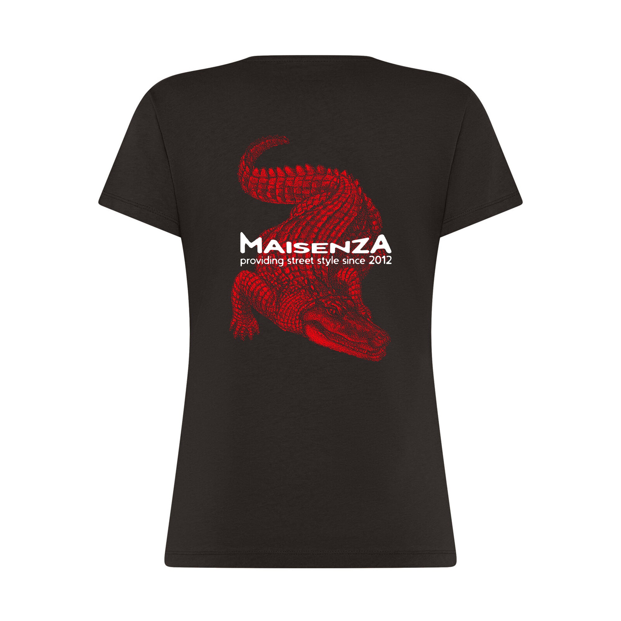 T-shirt Glitch Donna - Coccodrillo