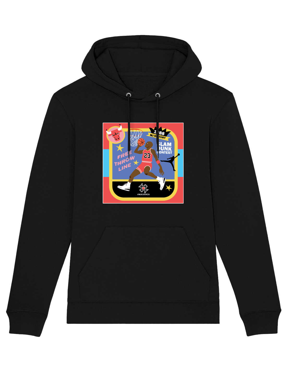 Felpa Maisenza # Sport Graphic Jordan vignette - Nera