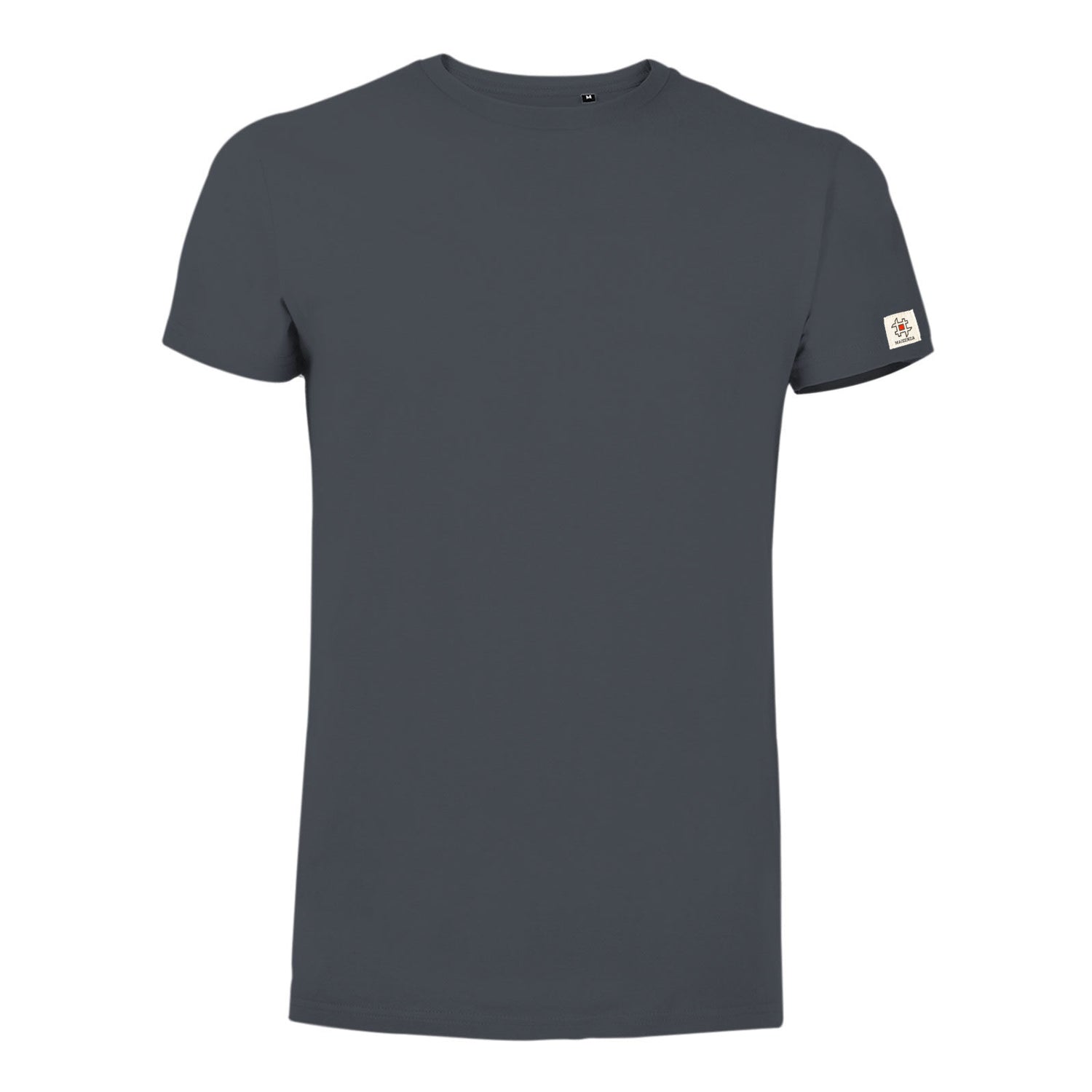 T-shirt organica Mono Grigio scuro