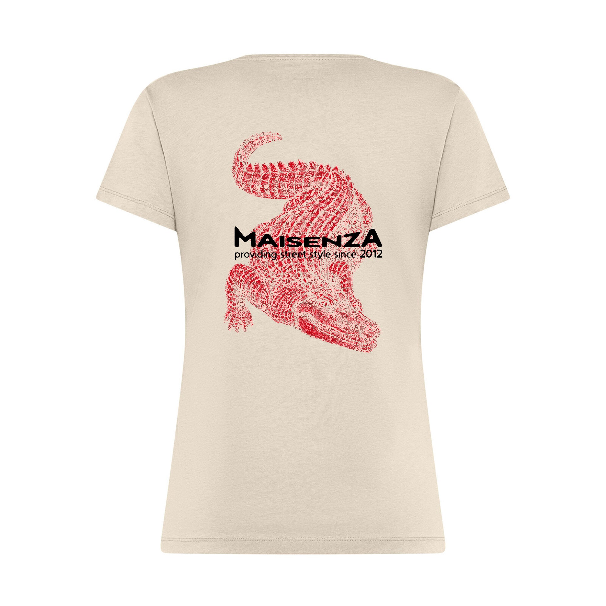 T-shirt Glitch Donna - Coccodrillo