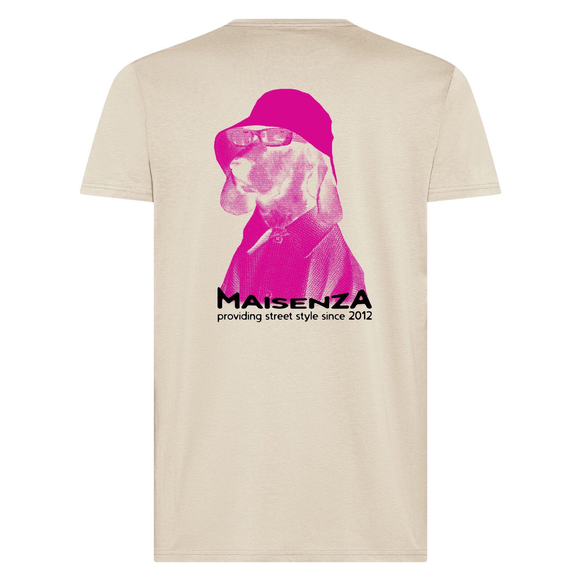 T-shirt Glitch - Cane con bucket