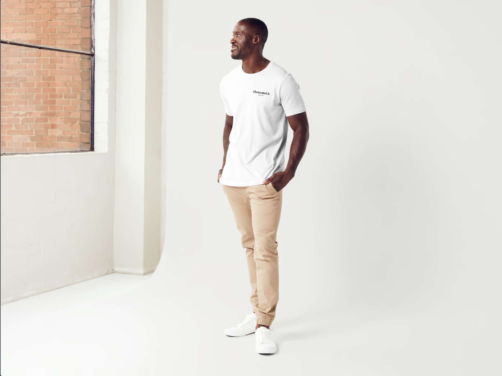 T-Shirt ricamata Box Logo - Giagarta