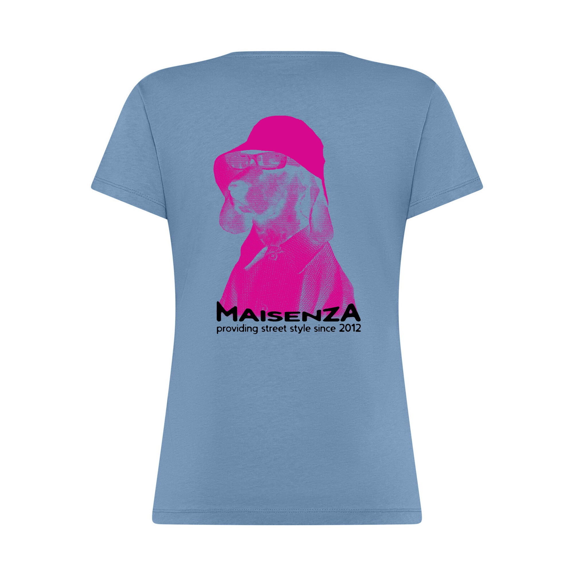 T-shirt Glitch Donna - Cane con bucket