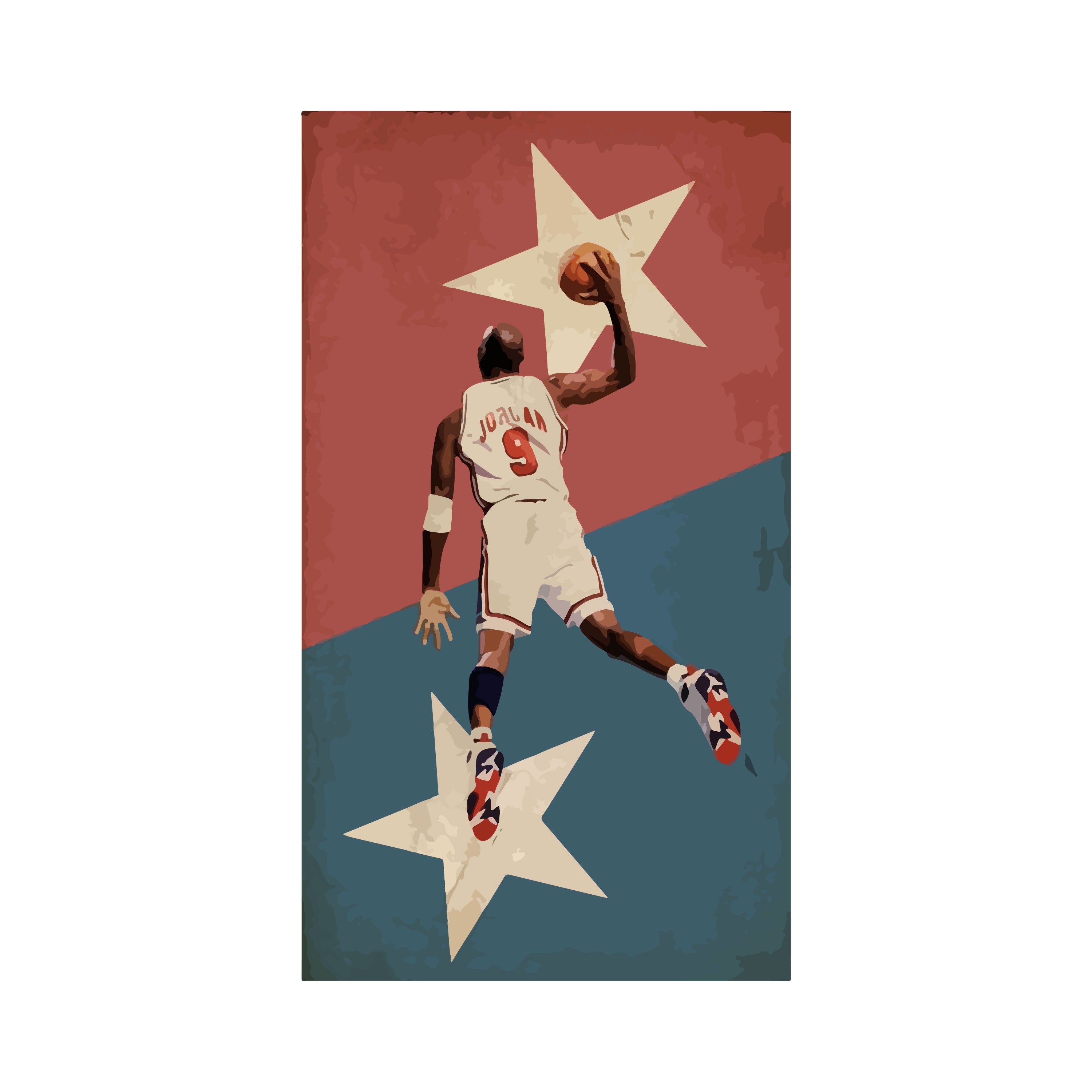 Felpa Maisenza # Sport Graphic Jordan stars - Rust