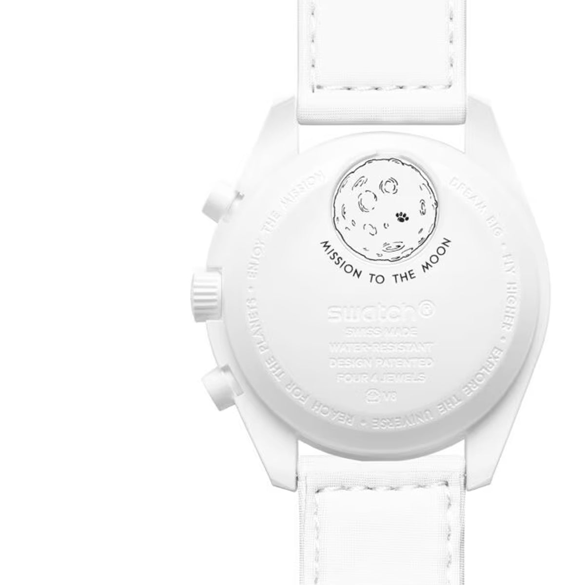 Swatch x Omega Bioceramic Moonswatch Mission To Moonphase Snoopy