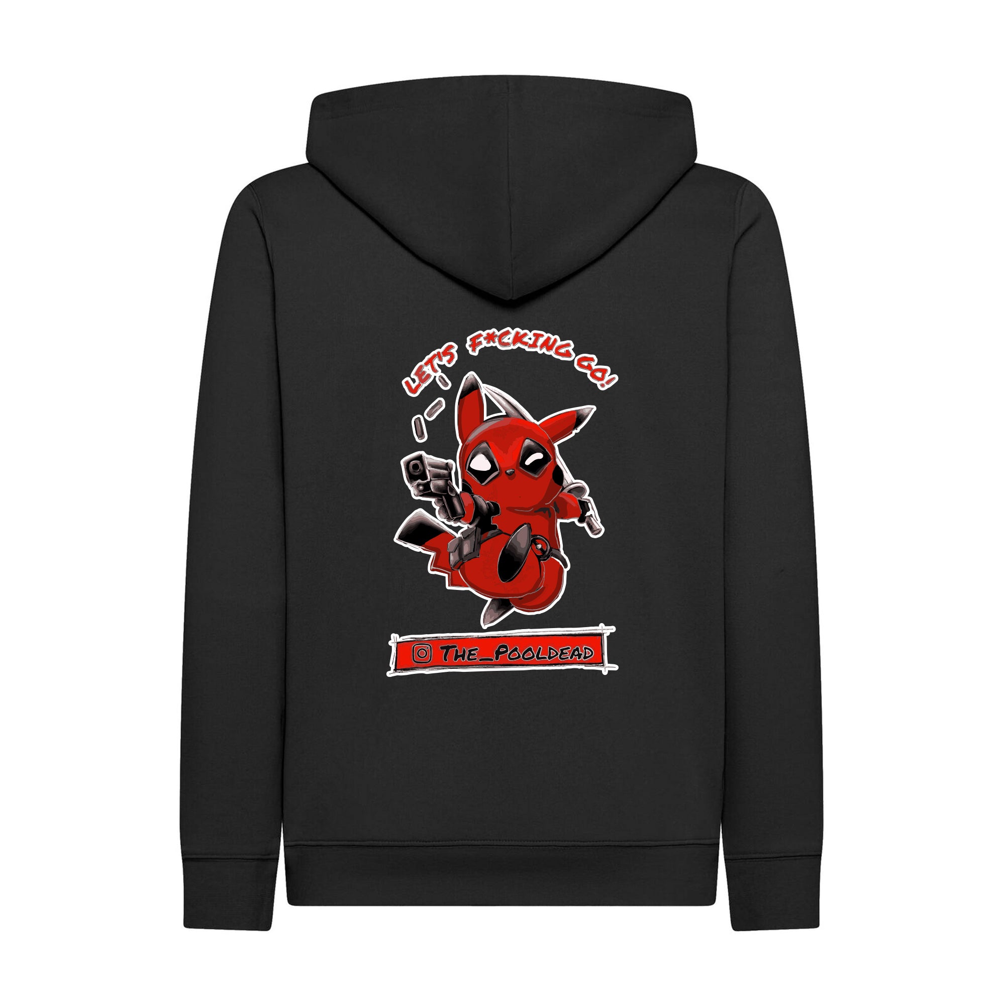 Felpa Zip con Cappuccio The Pooldead - Modello 2