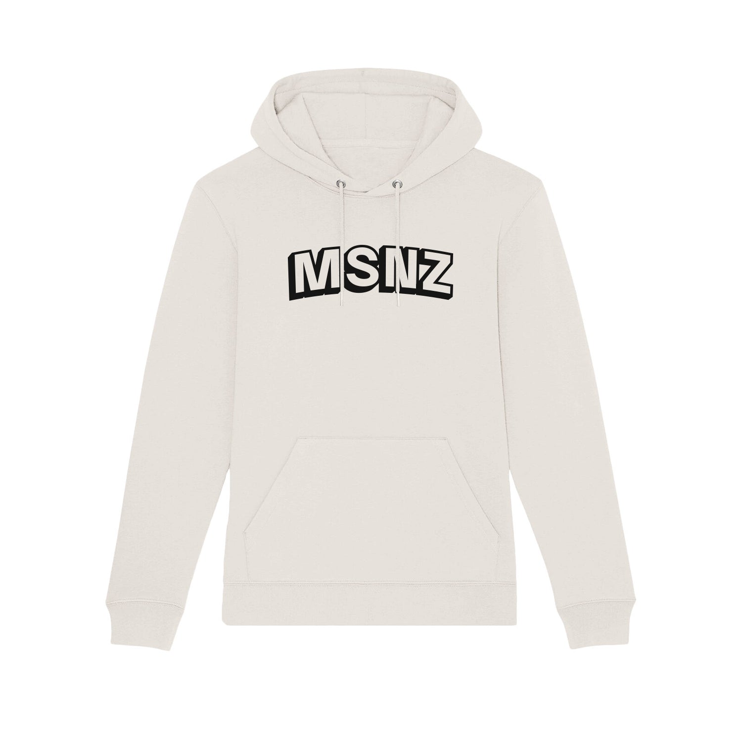 Felpa con cappuccio MSNZ Hoodie Uomo - Off White
