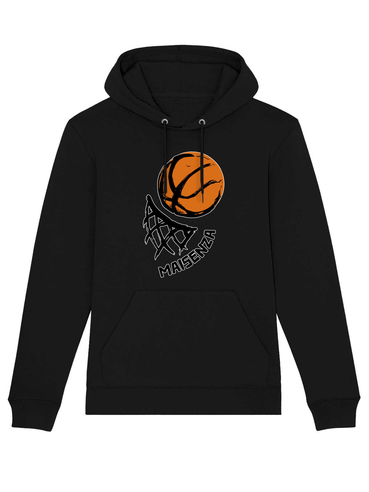 Felpa Maisenza # Sport Graphic Basket - Nera