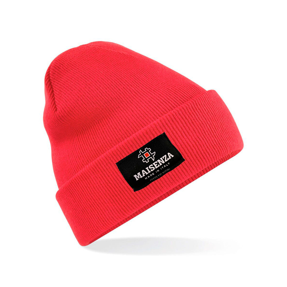 Basic beanie Bright Red