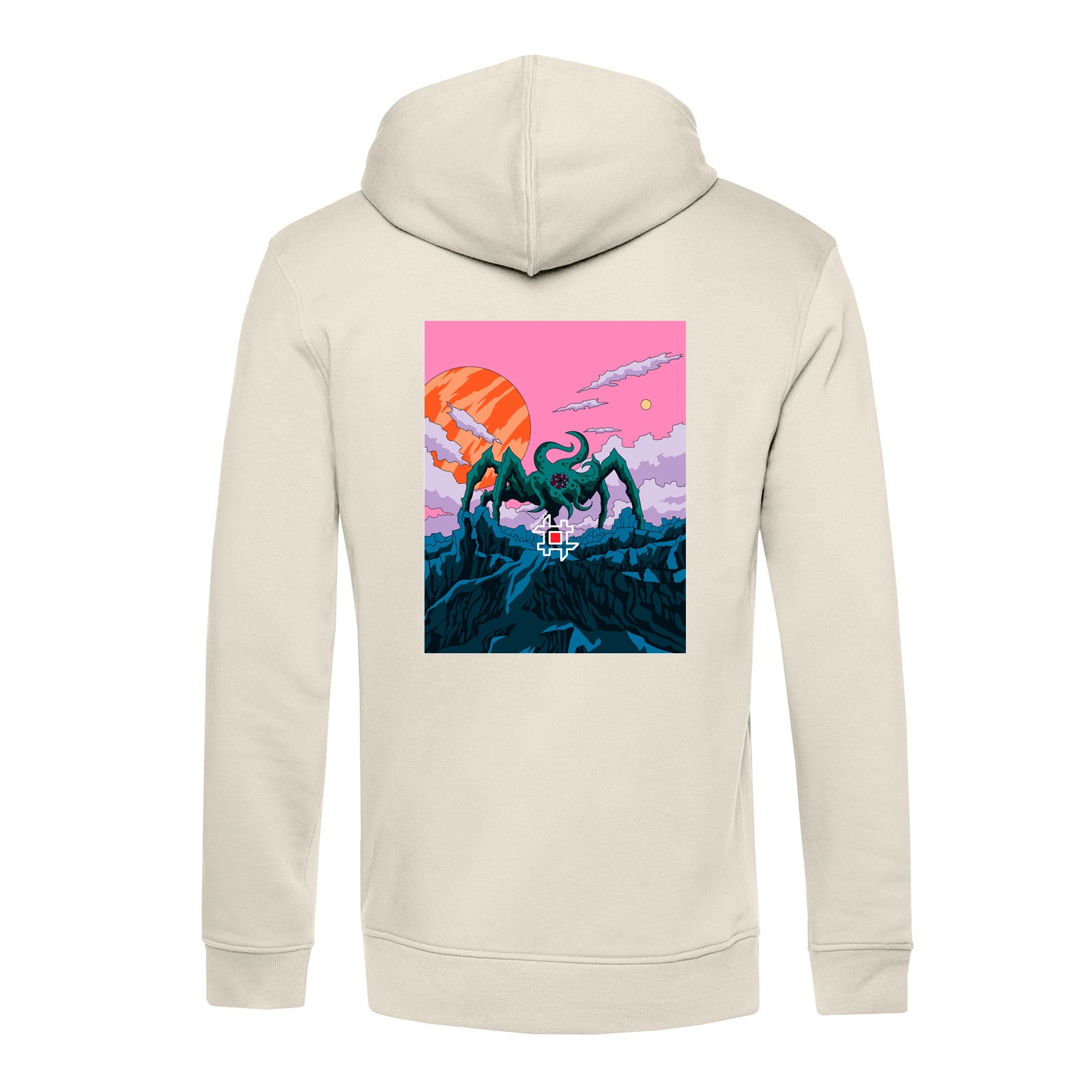 Felpa con cappuccio Off White I WANT TO BELIEVE - Mind Flayer