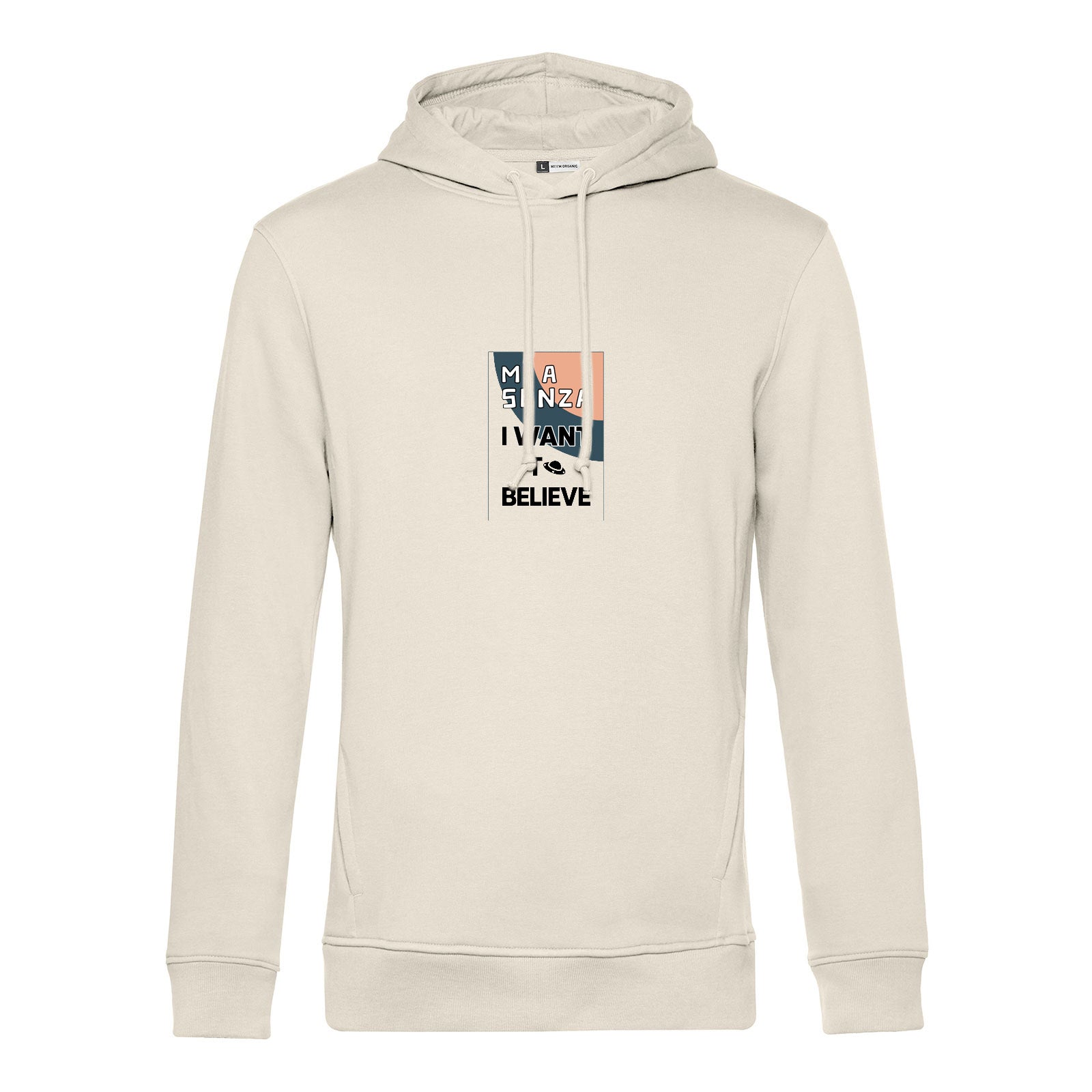 Felpa con cappuccio Off White I WANT TO BELIEVE - Ufo