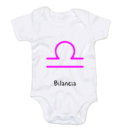 Body neonato con stampa Zodiaco - Bilancia