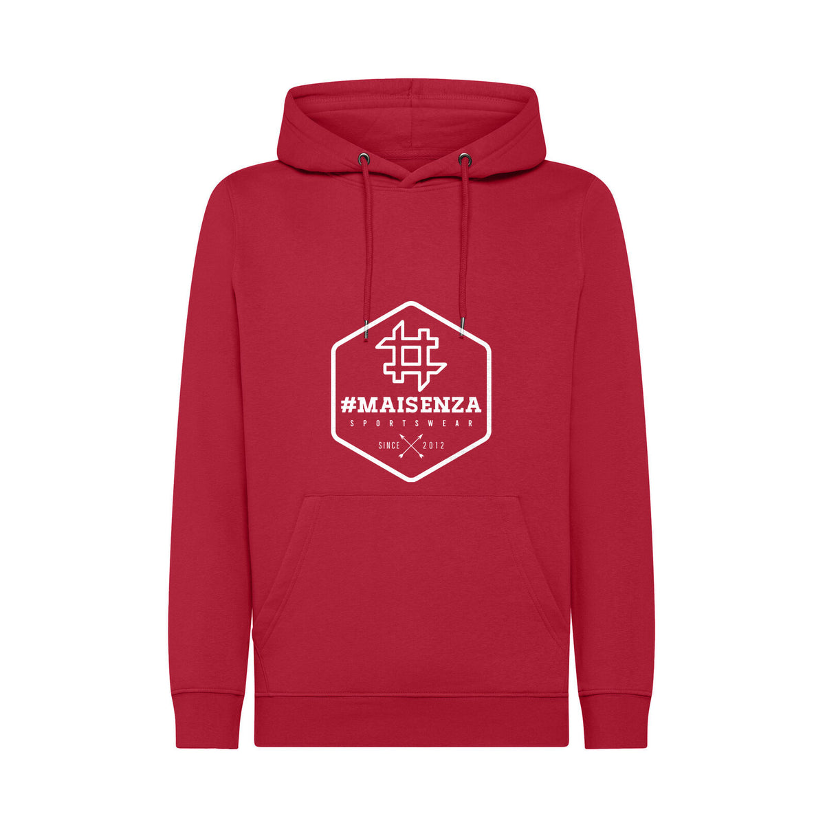 Box Logo hoodie Cardinal - Maisenza # Forte dei Marmi