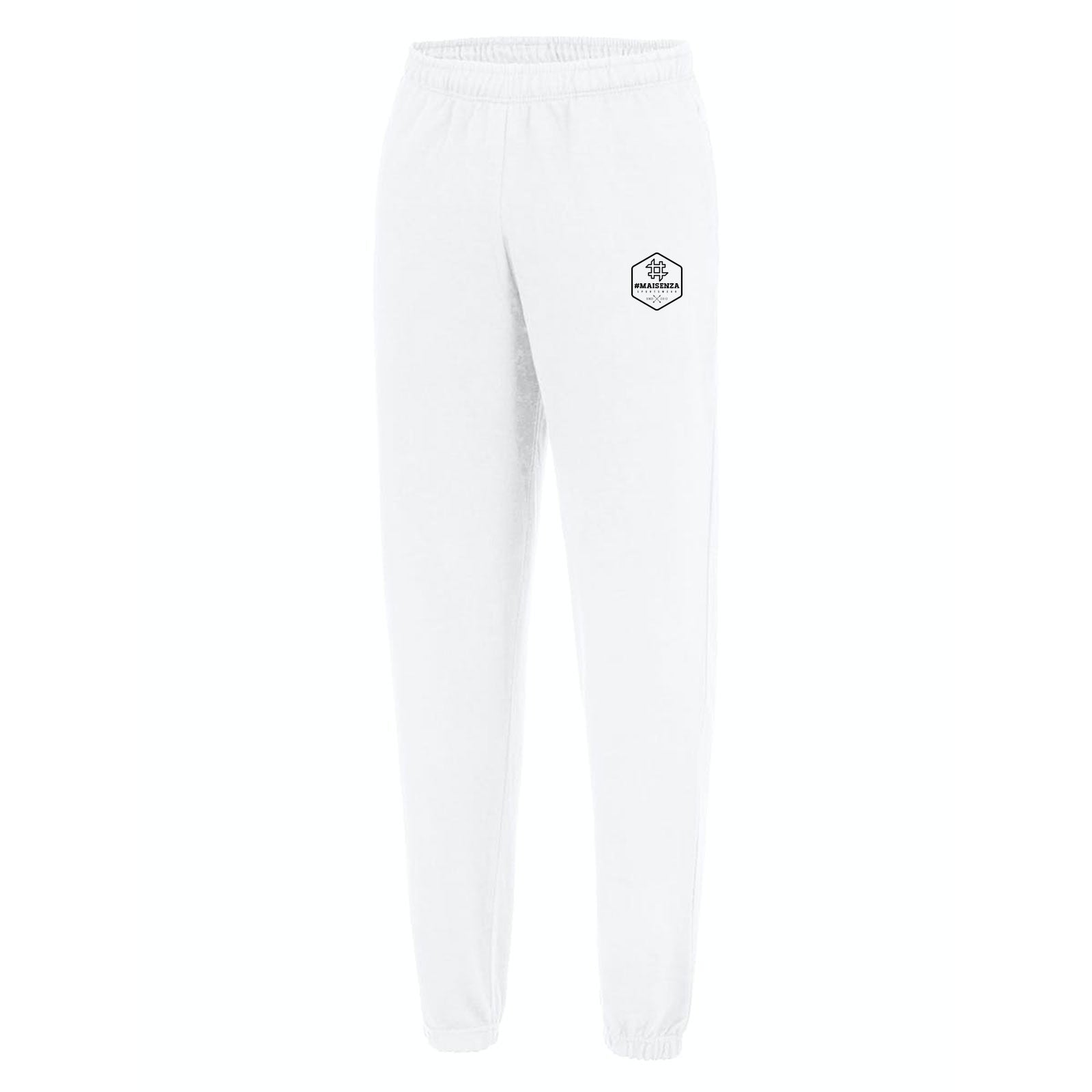 Box logo pants donna - Bianco artico