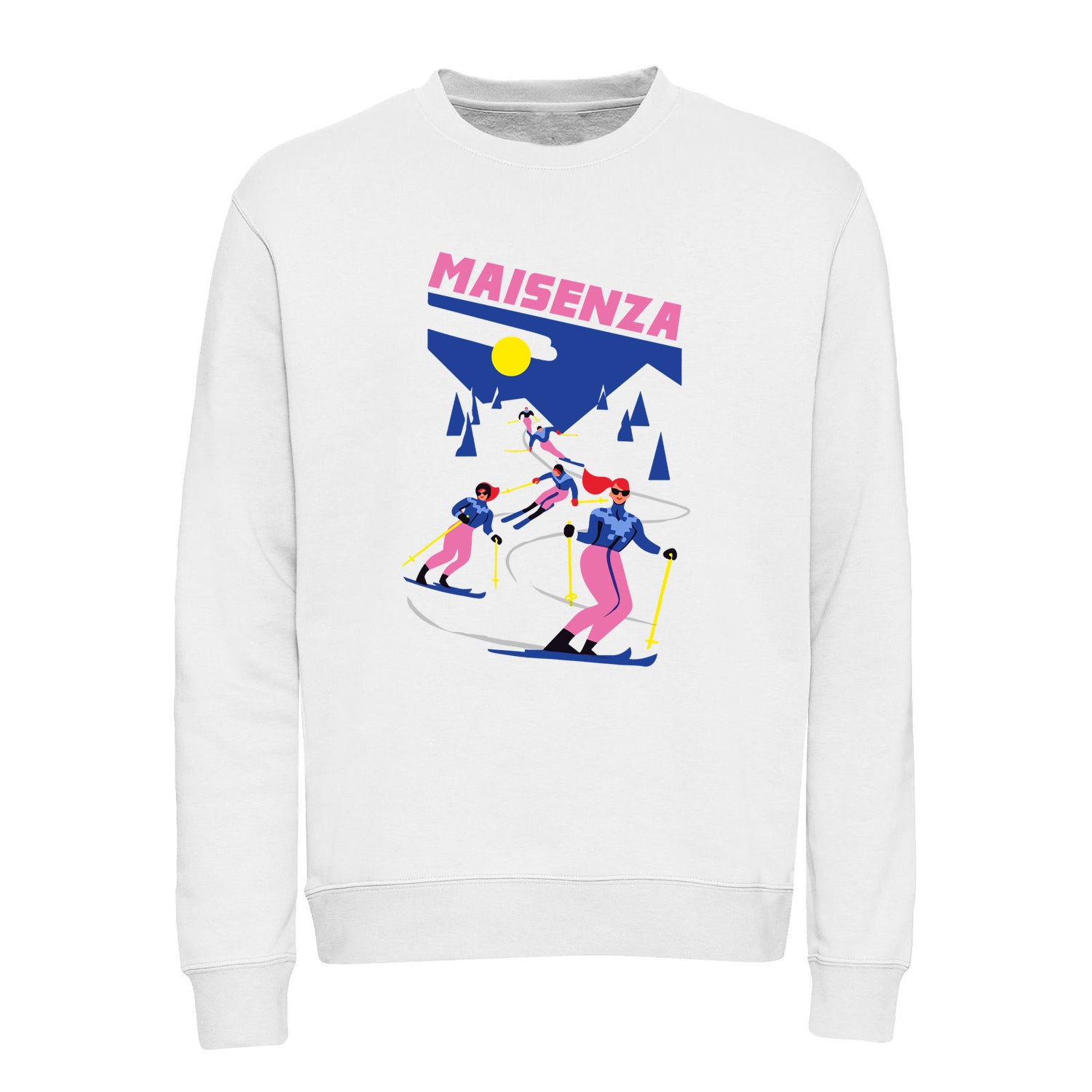Felpa girocollo Cortina Crewneck - Bianco