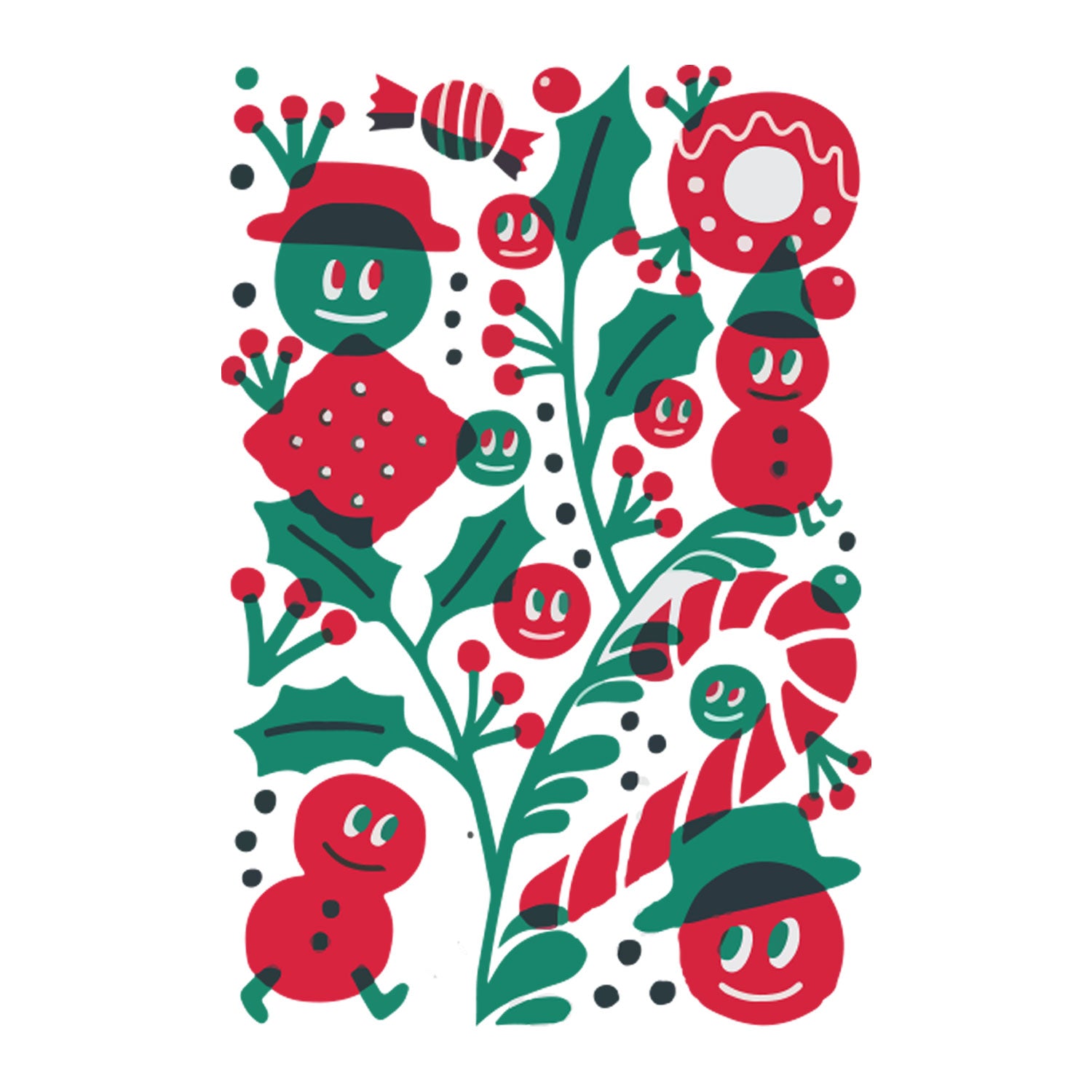 Stampata Natalizia - Hawthorn