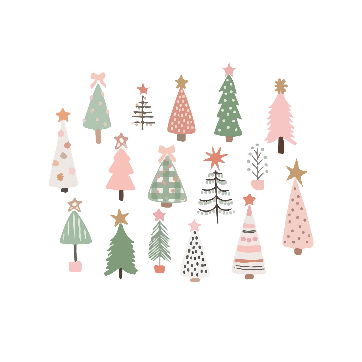 T-Shirt Stampata Natalizia - Christmas tree