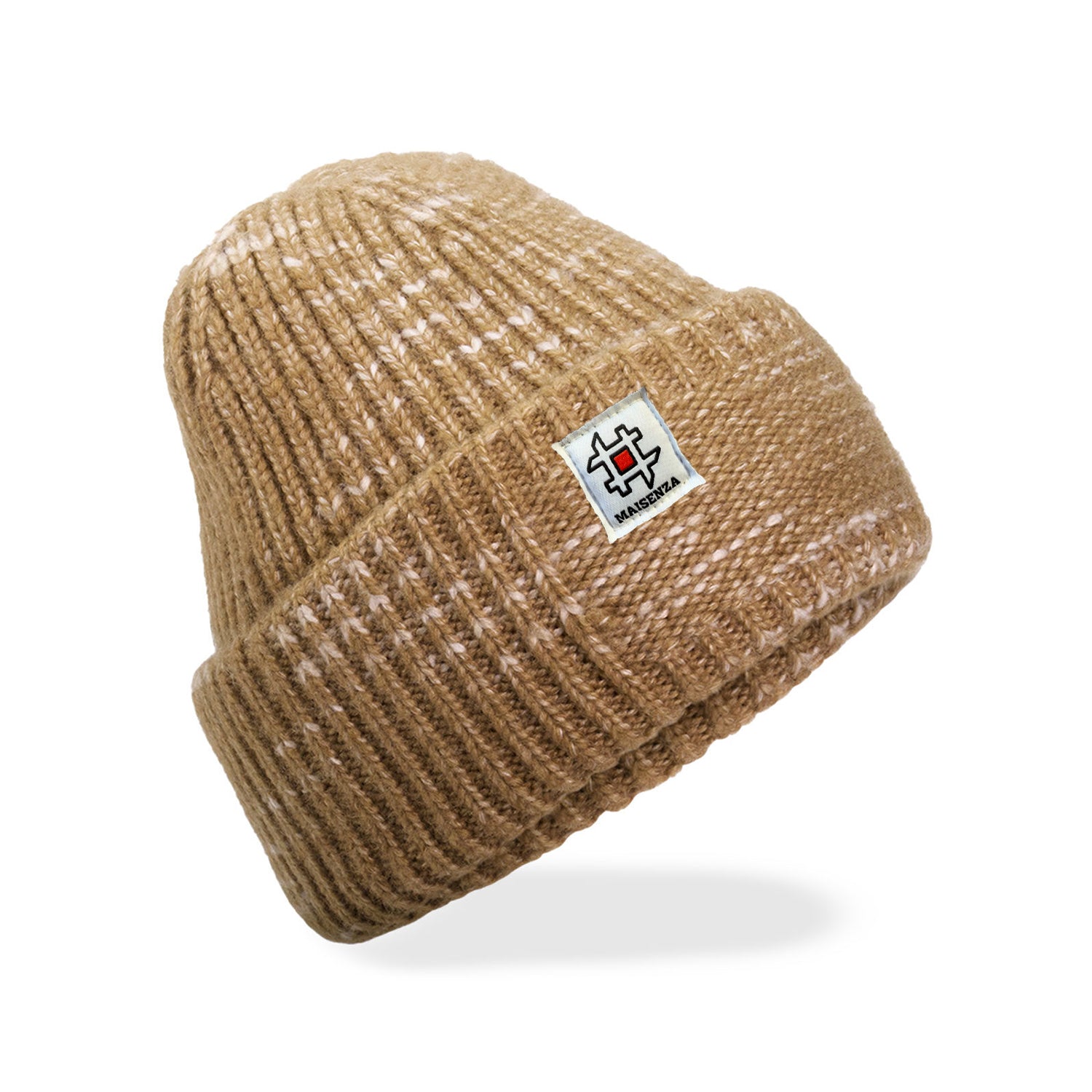 Cappello di lana Chunky Beanie Maisenza # - Beige