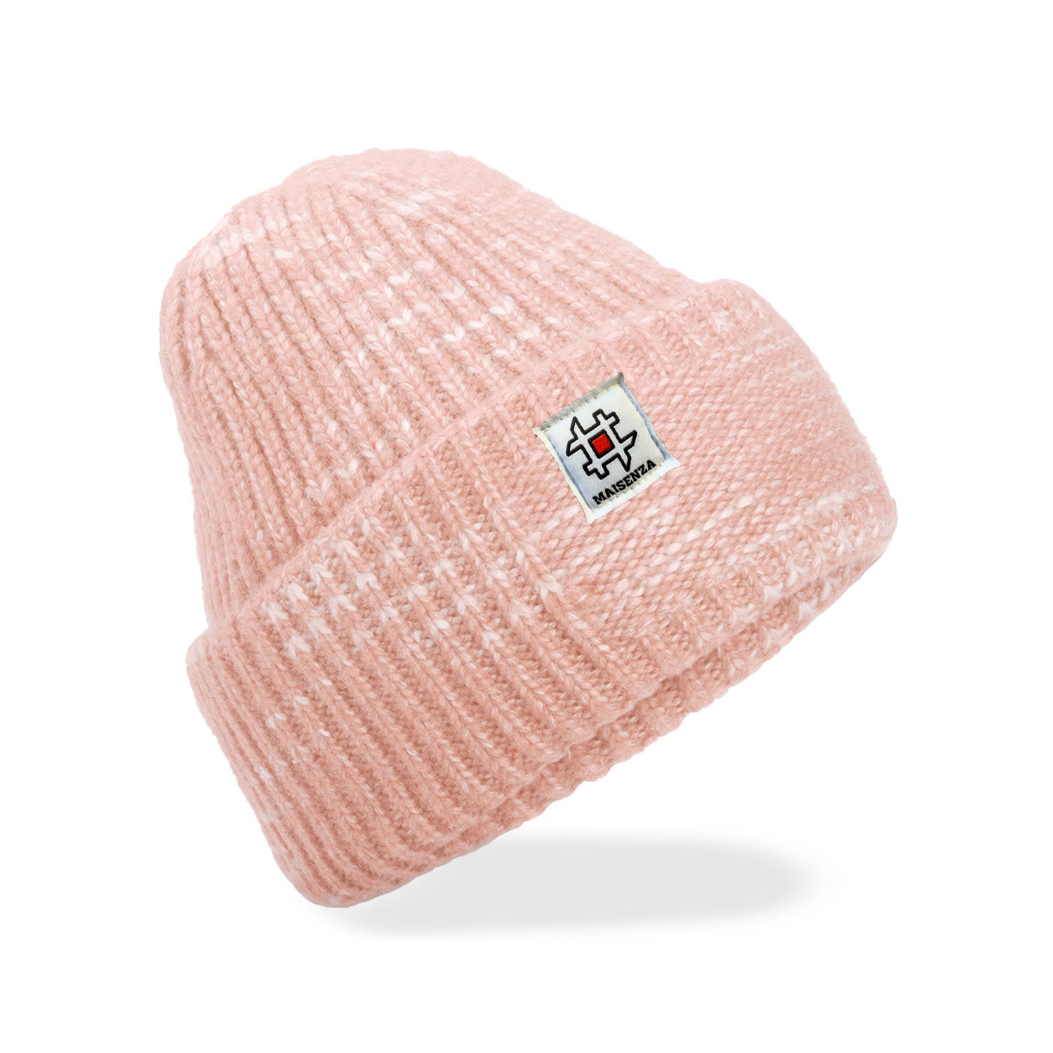 Cappello di lana Chunky Beanie Maisenza # - Rosa