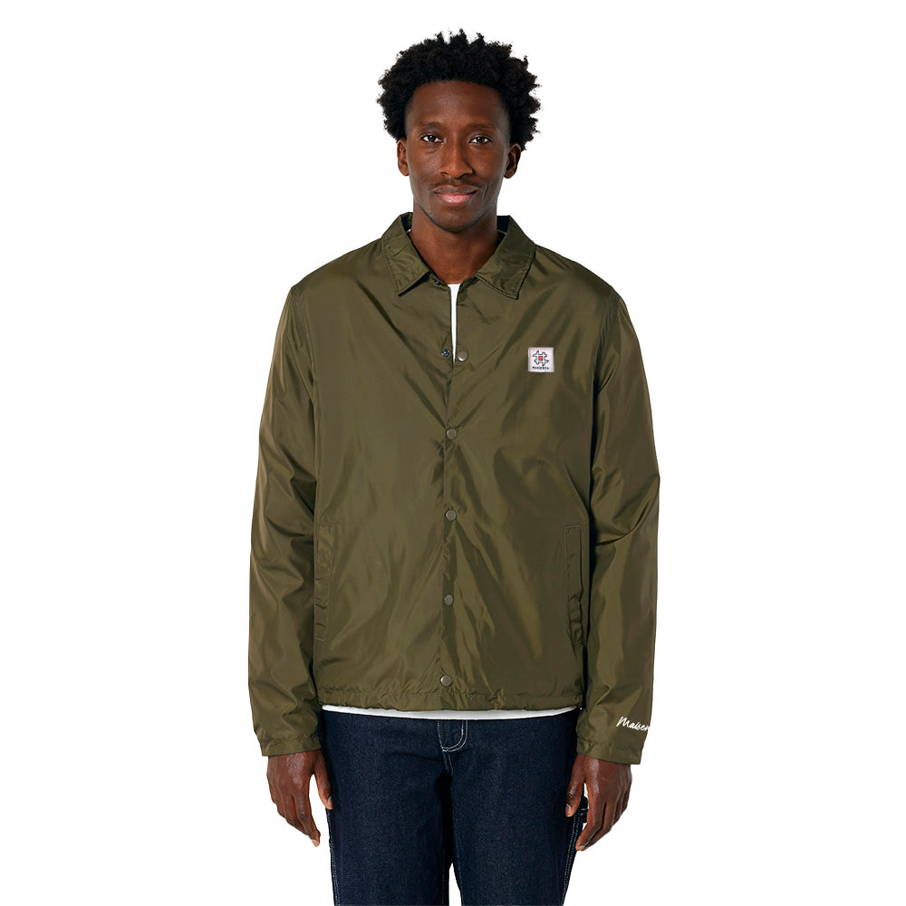 Camicia Uomo Coacher Maisenza # - Khaki