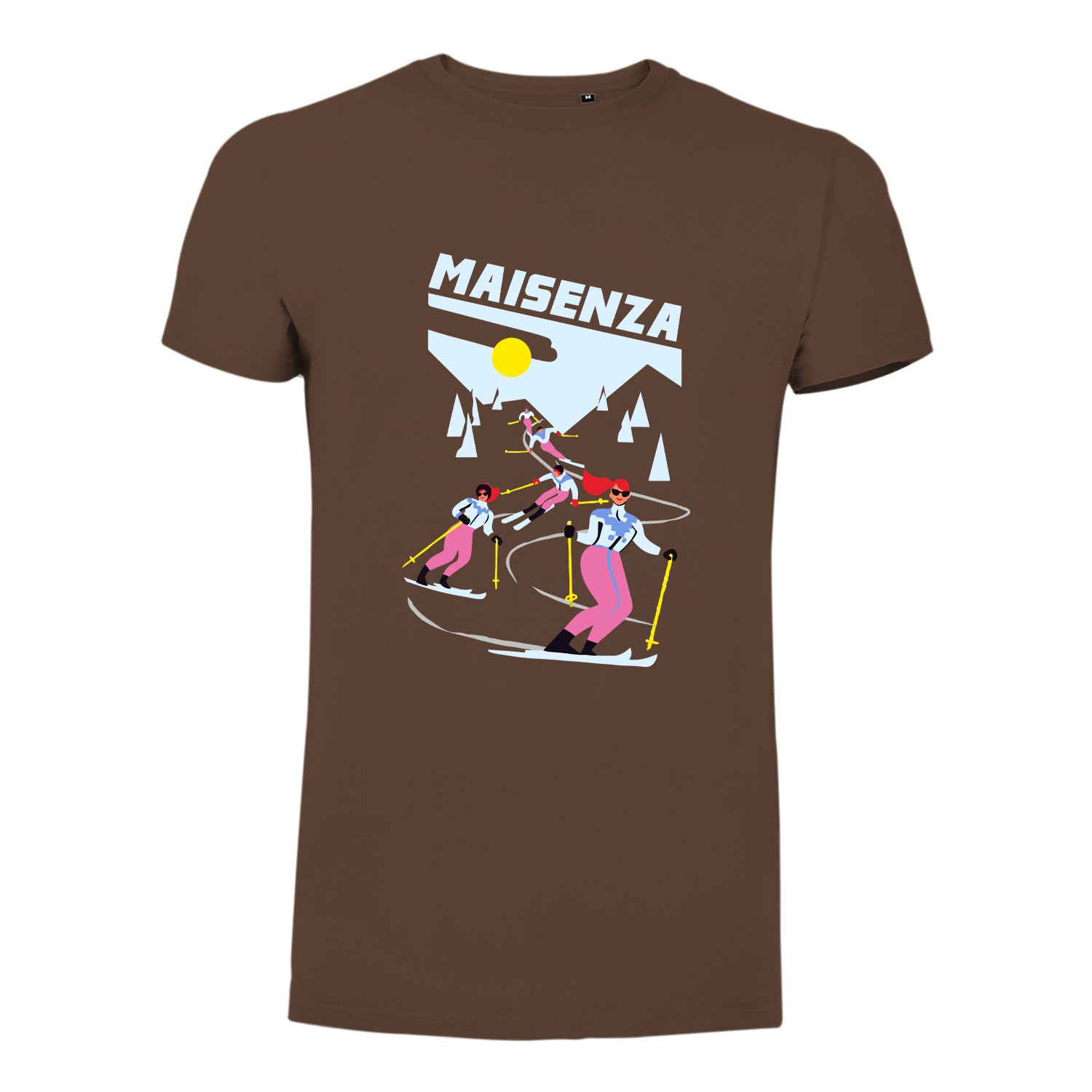 T-shirt Maisenza # Cortina Tee - Cioccolata