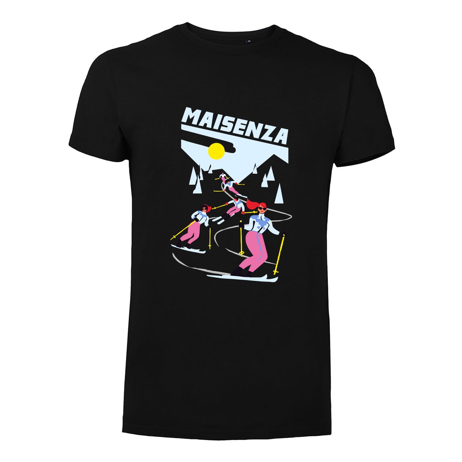 T-shirt Maisenza # Cortina Tee - Nero