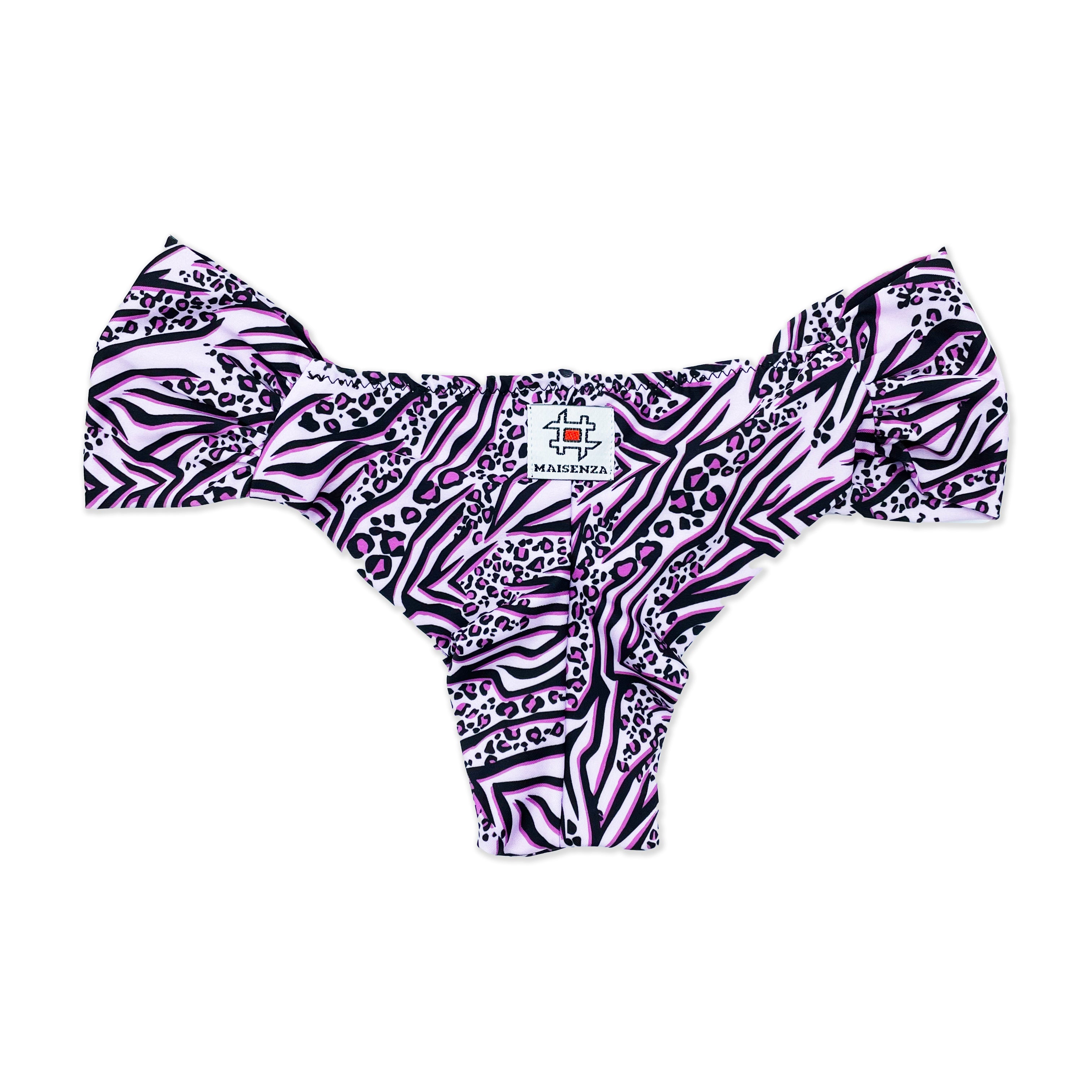 Monokini Fascia - Leopard rosa