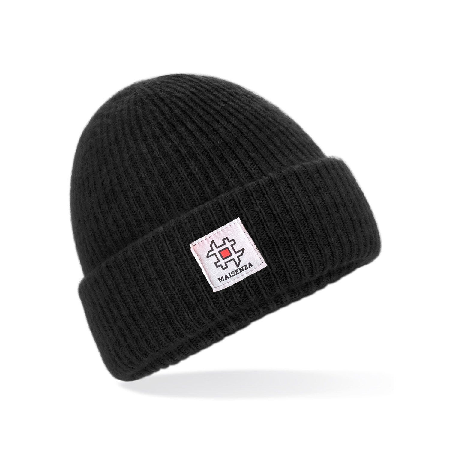Cappello di lana Cozy Beanie Maisenza # - Nero