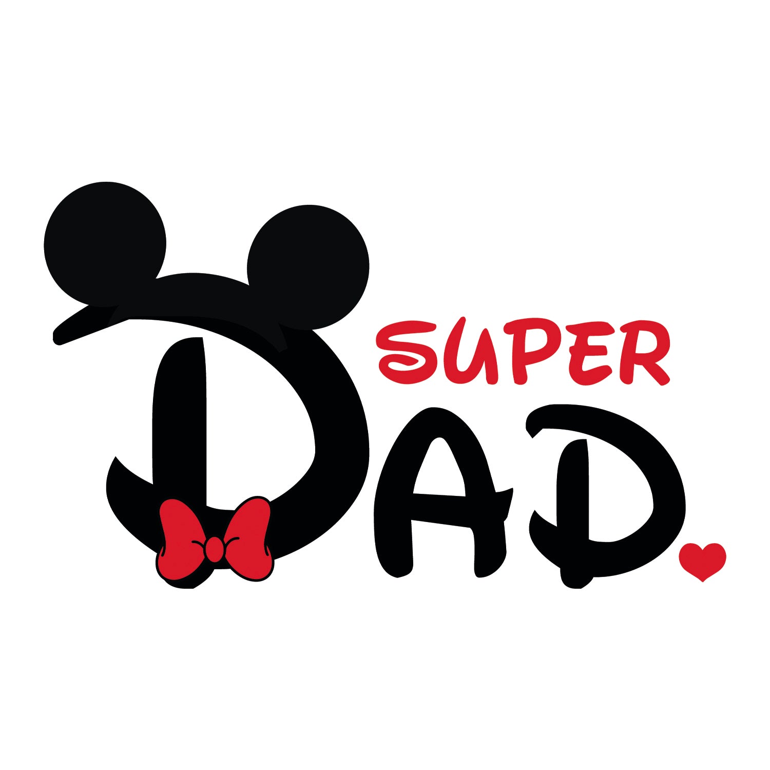 T-shirt papà figlia - Super Dad / Daddy's Princess