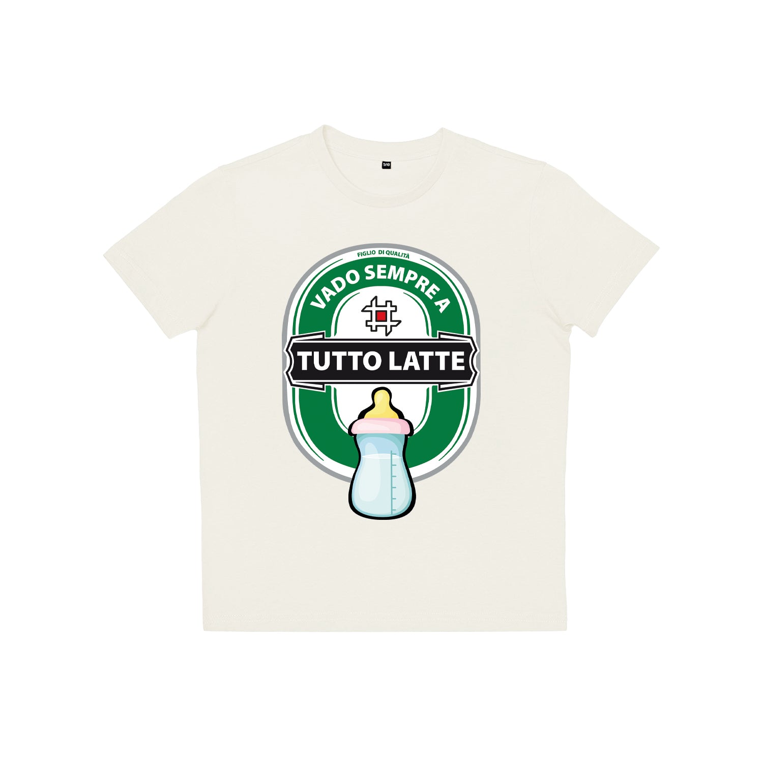 T-shirt papà figlio - A tutta birra / latte
