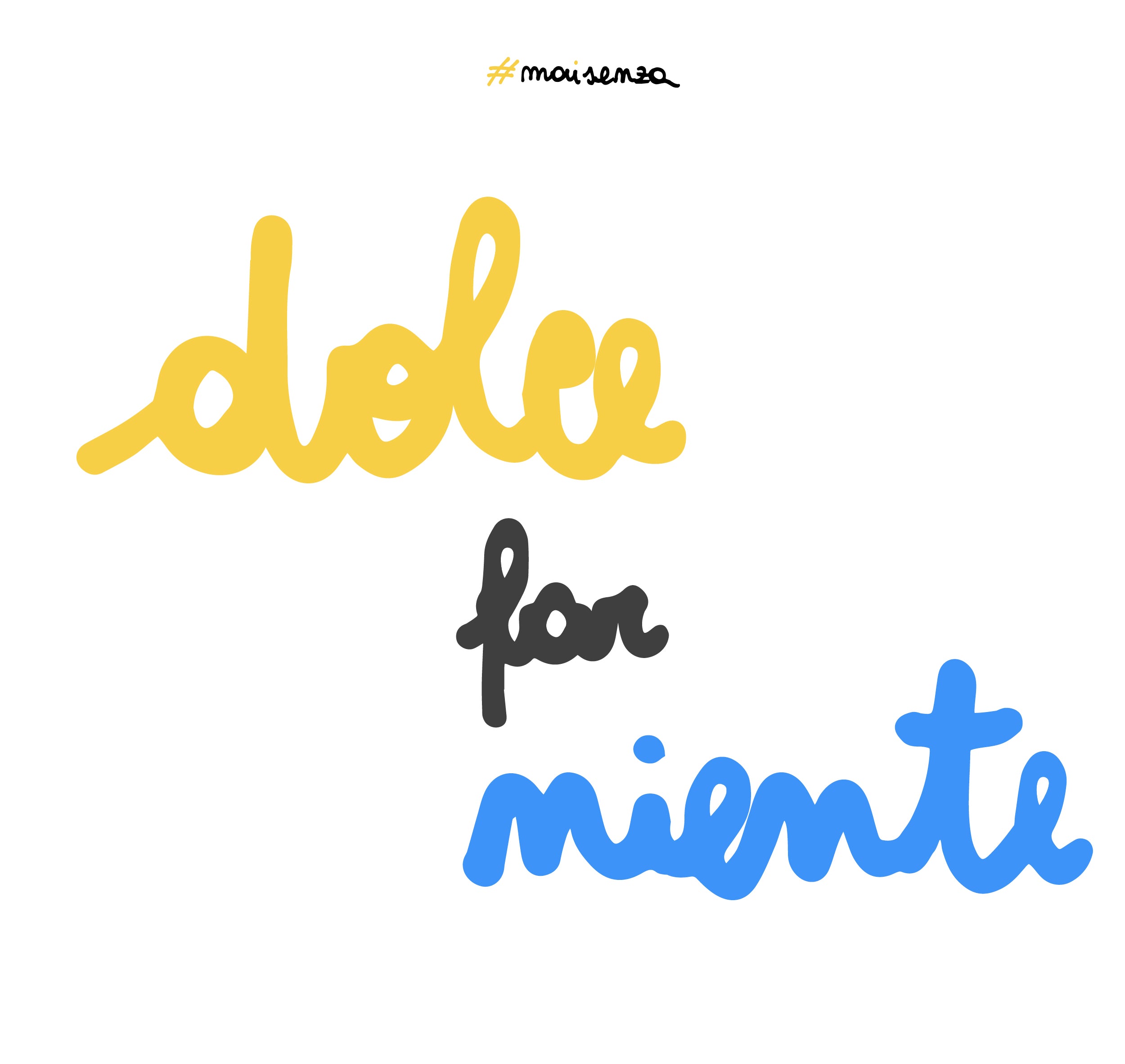 T-shirt La Dolce Vita - Dolce far niente text