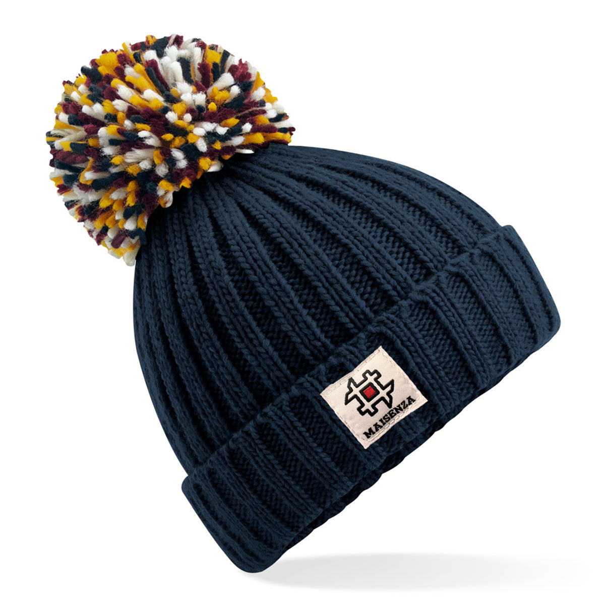 Cappello di lana POM POM Hygge - Navy