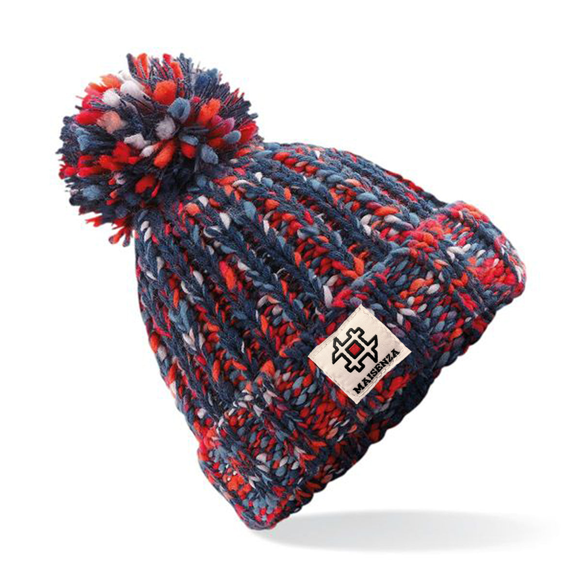 Cappello di lana POM POM Twister - Campfire Twist