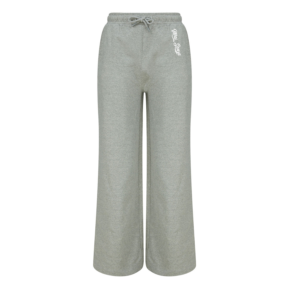 Pantaloni tuta zampa d'elefante Donna Grigio