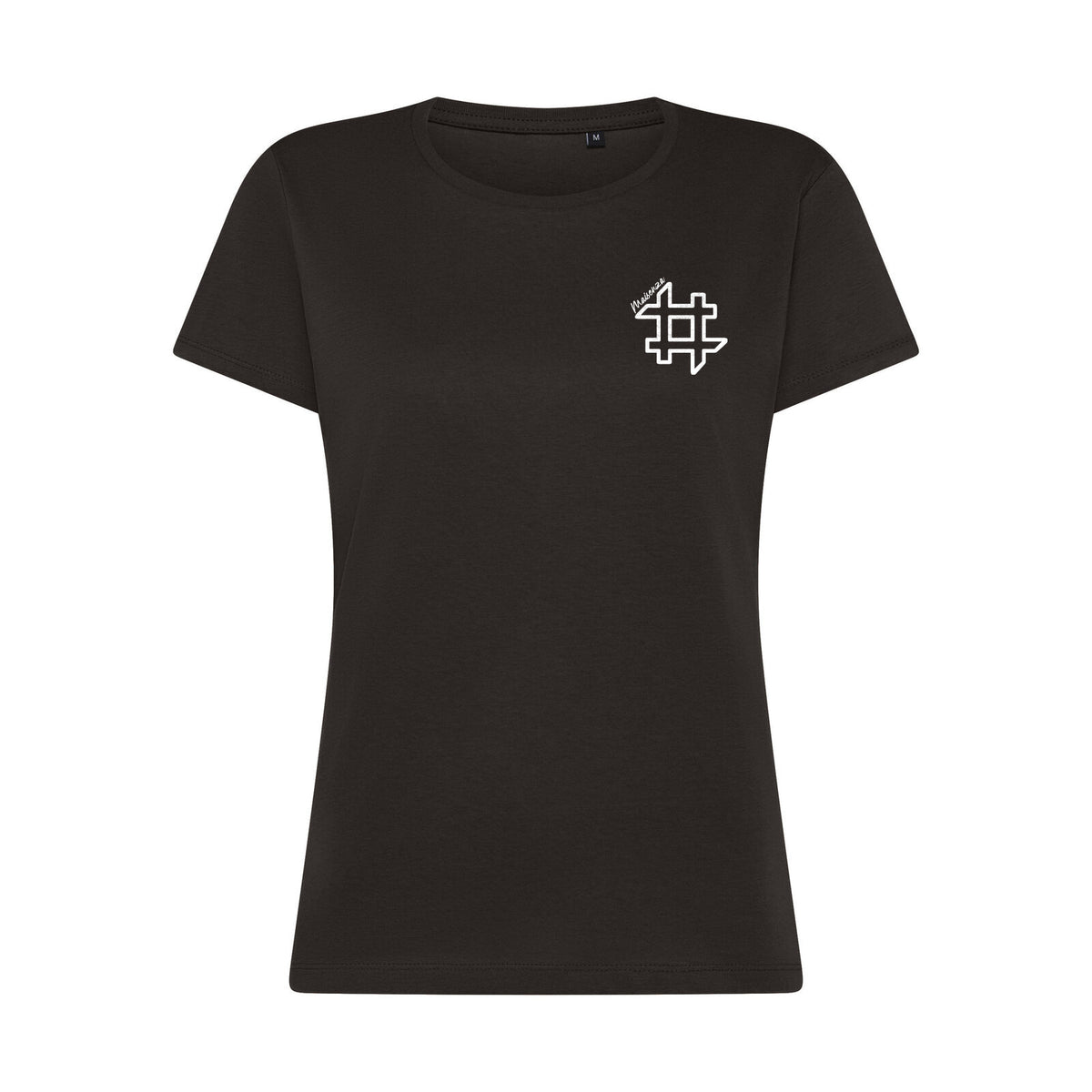 FDM tee donna - Nero, fronte