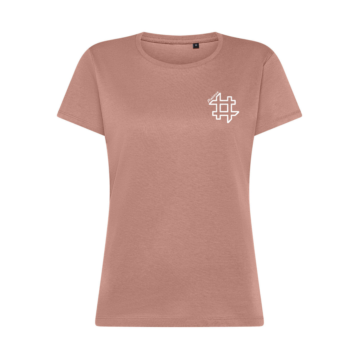 FDM tee donna - Rosa antico, fronte