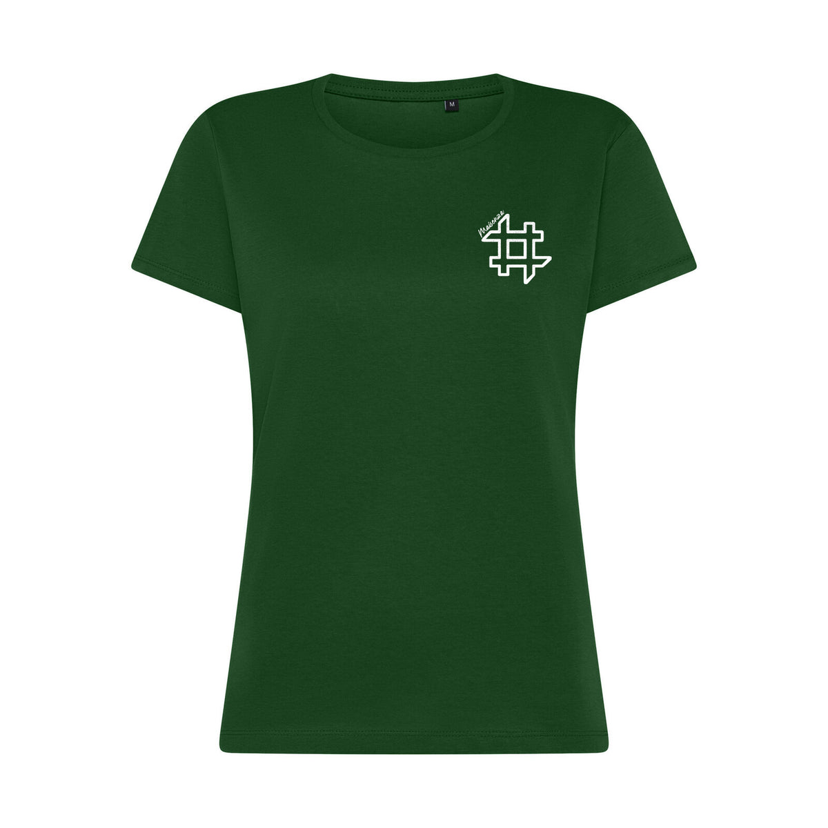 FDM tee donna - Verde foresta, fronte