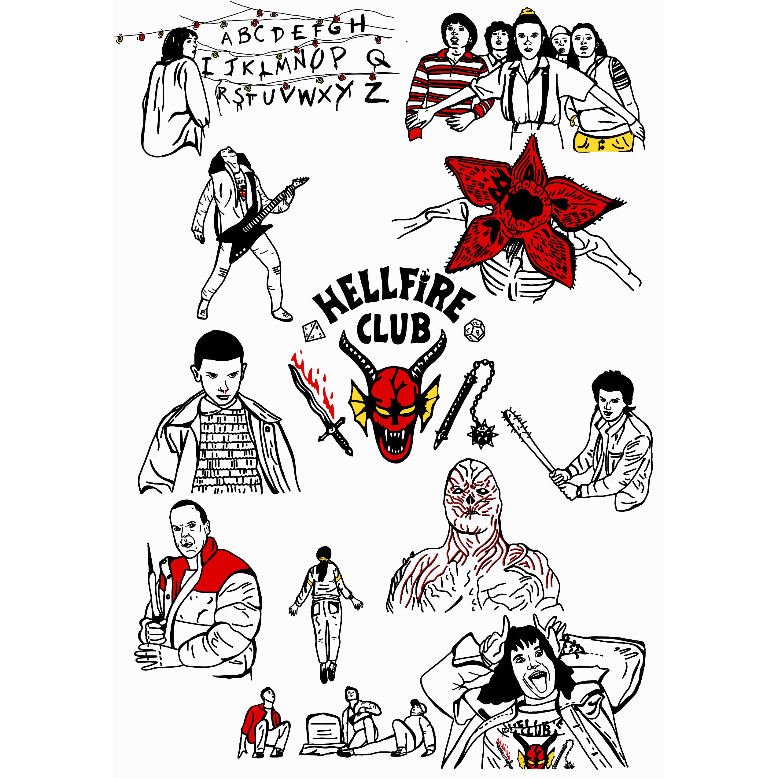 Friends don't lie - Stranger Things t-shirt