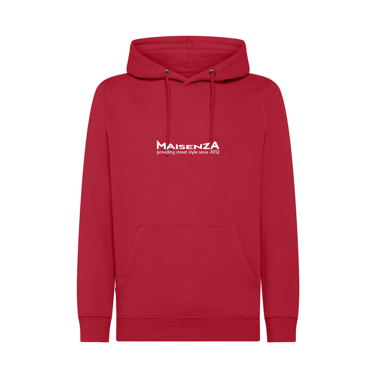 Glitch Dog hoodie Cardinal - Maisenza # Forte dei Marmi