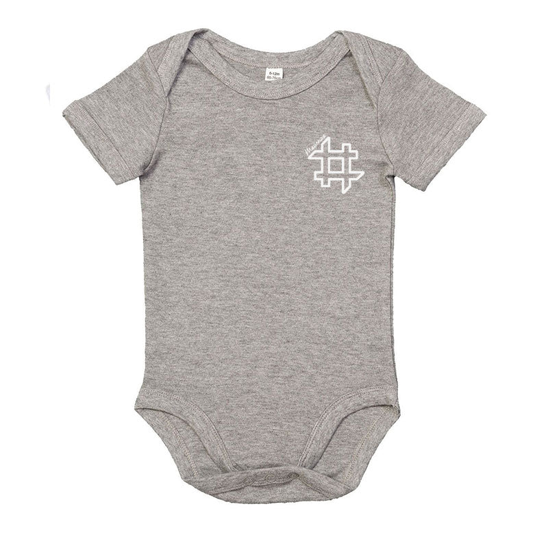 Body neonato #FDM - Grigio