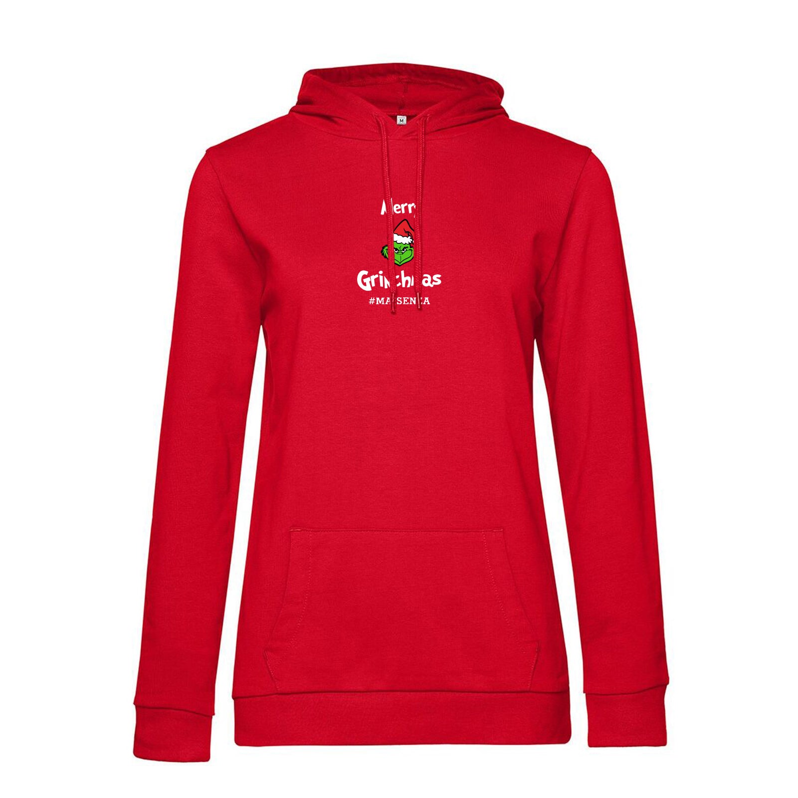 Felpa con cappuccio Donna Grinch - Rosso
