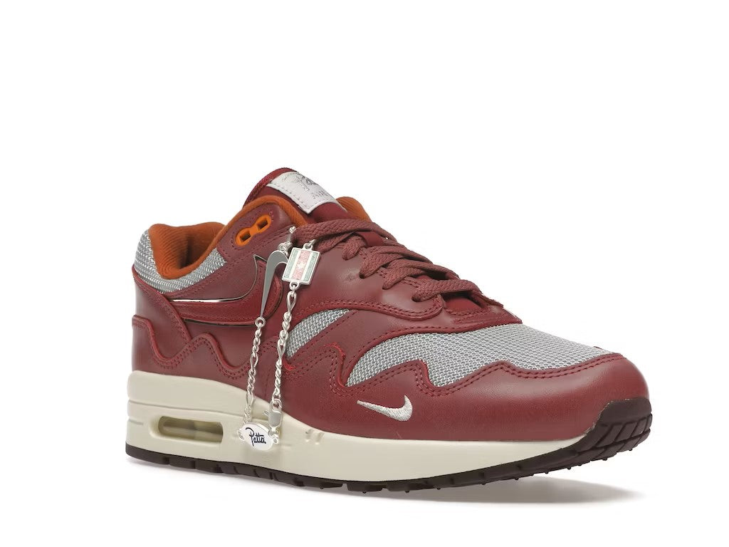 Nike AirMax Patta Waves Rush Maroon (With bracelet)