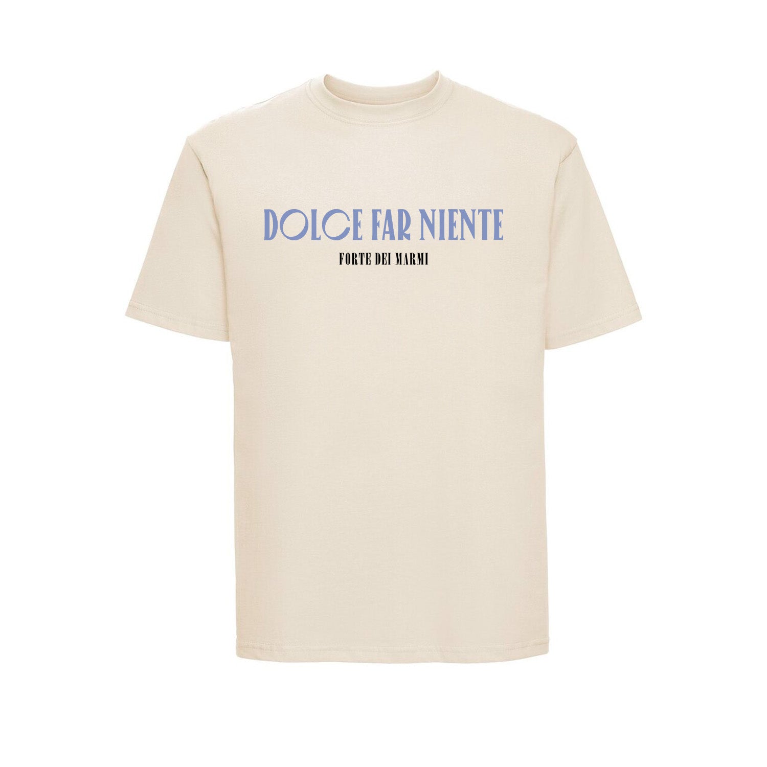 MAISENZA T-shirt off white uomo dolce far niente forte dei marmi