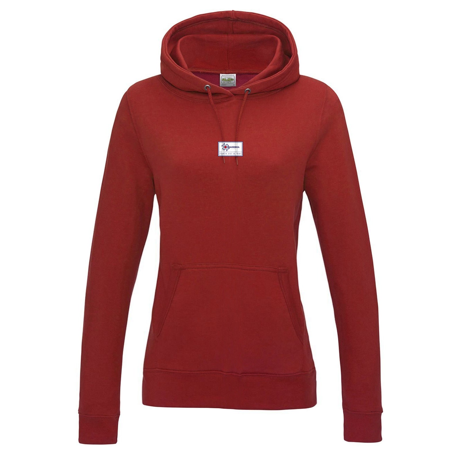 Lounge Hoodie donna - Rosso fuoco