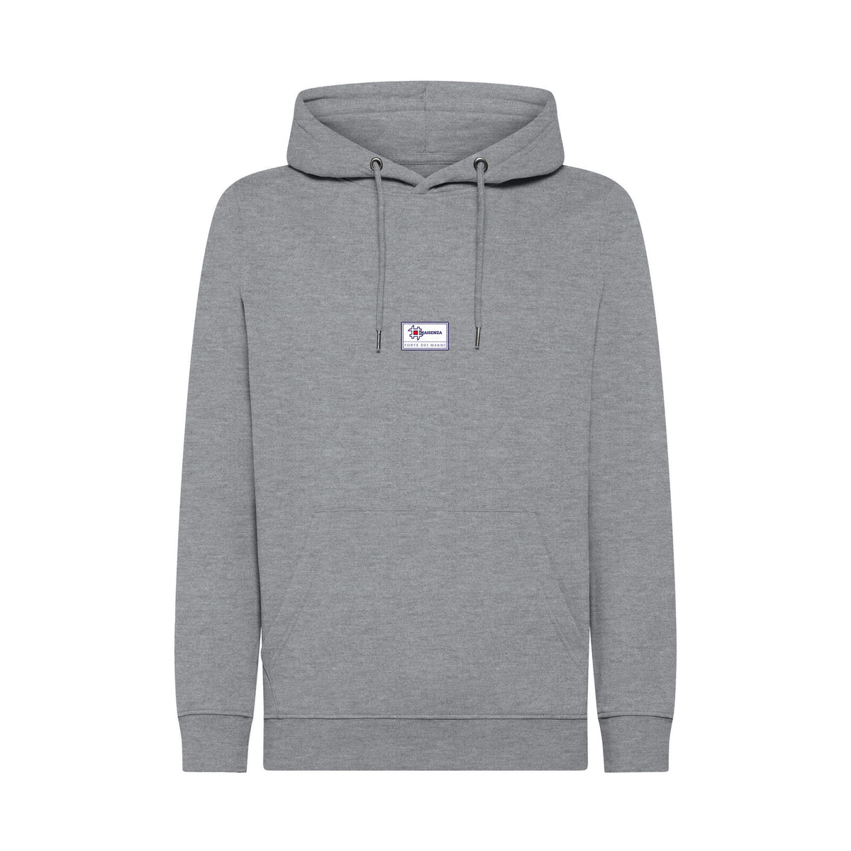Lounge hoodie Grigio melange - Maisenza # Forte dei Marmi